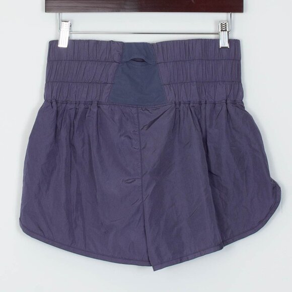 Free People Movement The Way Home Athletic Shorts Purple Womens Size Medium NWT - Picture 8 of 9